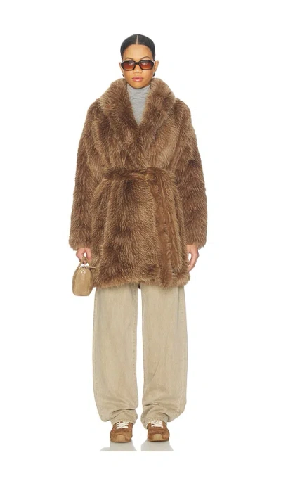 Mackage Kacela Coat In Brown