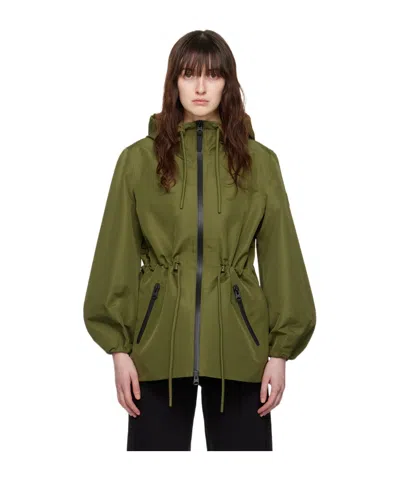 Mackage Kalea Zipper Casual Jacket In Navy