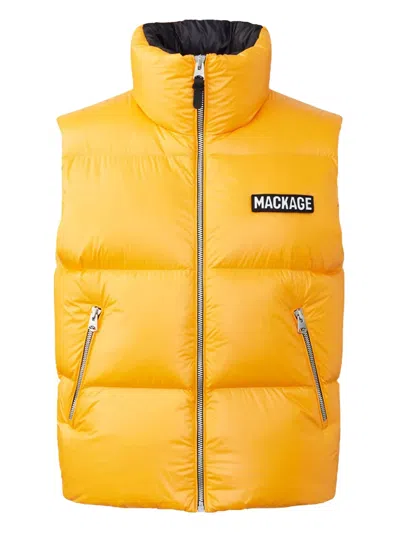 Mackage Kane Gilet In Yellow