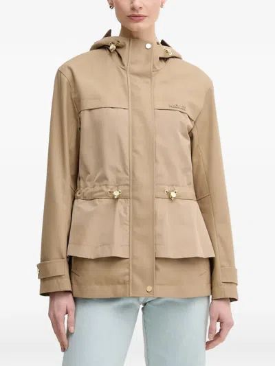 Mackage Kaori-lvs Hooded Pocket Jacket In Nude
