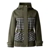 Mackage Kaori Mixed-media Jacket In Light Military