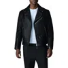 Mackage Kenneth Leather Moto Jacket In Black