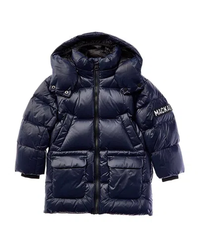Mackage Kennie-t Lustrous Puffer Jacket In Blue