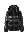 Mackage Kent-glo Hooded Puffer Jacket In Black