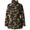 Mackage Keryn Hooded Rain Jacket In Animal Print