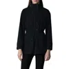 Mackage Keryn Mid-length Rain Jacket In Black