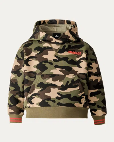 MACKAGE KID'S DRU CAMO HOODIE
