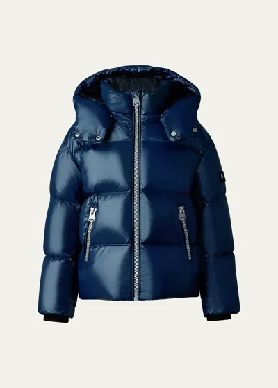 Mackage Kid's Jesse Down Jacket In Navy
