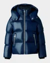 Mackage Kid's Jesse Down Jacket In Navy