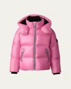 Mackage Kid's Jesse Down Jacket In Pink