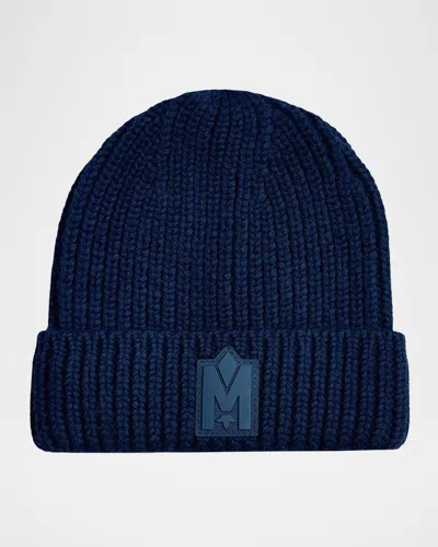 Mackage Kid's Jude Wool Beanie In Blue