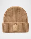 Mackage Kid's Jude Wool Beanie In Brown