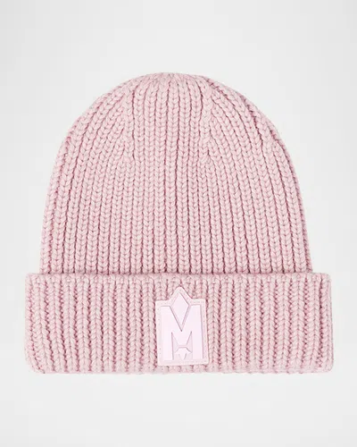 Mackage Kid's Jude Wool Beanie In Pink