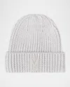 Mackage Kid's Jude Wool Beanie In White