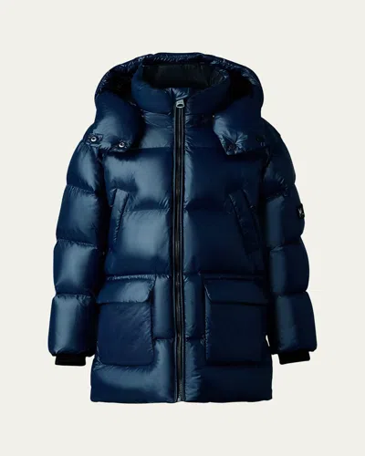 MACKAGE KID'S KENNIE PUFFER HOODED PARKER