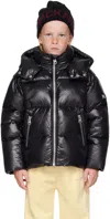 Mackage Kids Black Jesse Down Jacket In Black