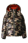 Mackage Kids' Jesse Water Repellent Puffer Coat In Multi