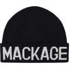 Mackage Kids' Kiko Cuff Recycled Wool Blend Rib Beanie In Gold