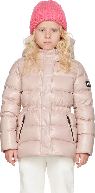 Mackage Kids Pink Alannis Down Jacket In Bright Pink