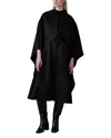 Mackage Kirstyn Cape Coat In Black