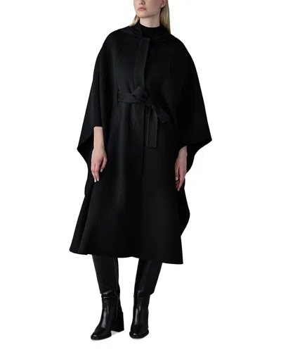 Mackage Kirstyn Cape Coat In Black