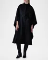 Mackage Kirstyn Cape Coat In Black