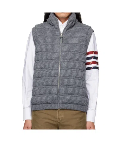 Mackage Knitted Down Vest In Gray
