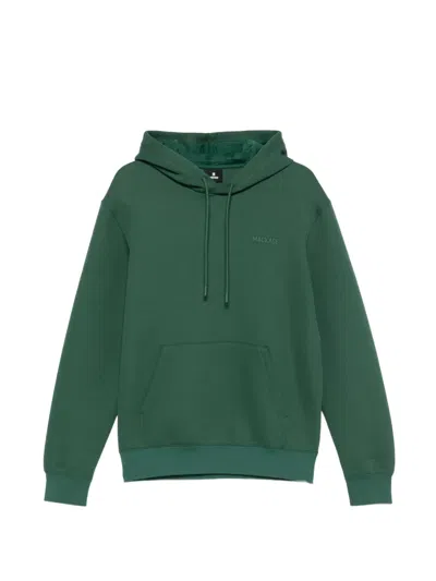 Mackage Kolton Logo-print Drawstring Hoodie In Gray