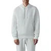 Mackage Krystian Double Face Jersey Hoodie In Cream