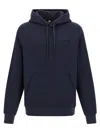 Mackage Hooded Sweatshirt With Drawstring And Pocket In Blue