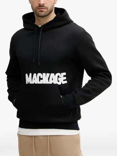 Mackage Krystian-pr Logo-print Hoodie In Black