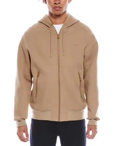 Mackage Krystos Zip Hoodie In Brown