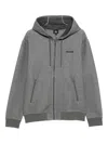 Mackage Drawstring Hooded Sweatshirt In Gray