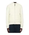 Mackage Off-white Collin-r Down Bomber Jacket In White