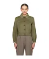 Mackage Khaki Lali Jacket In Green