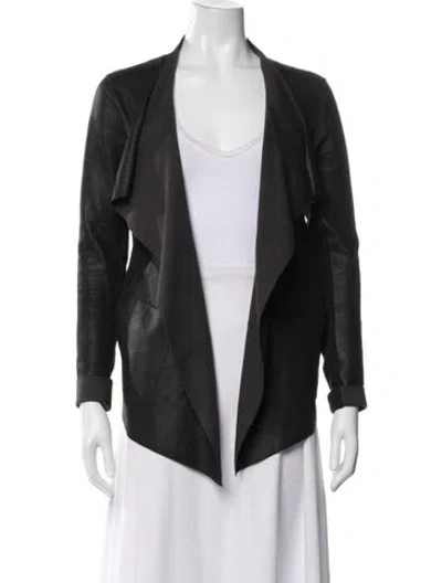 Pre-owned Mackage Lambskin Jacket In Black