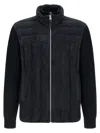 Mackage Blue Solid Wool Jacket In Blue