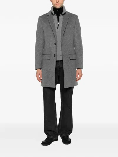 Mackage Layered Coat In Gray