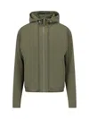 Mackage Layered Jacket With Removable Vest In Green