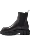 Mackage Leather Boots In Black