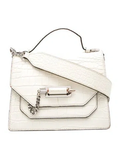 Pre-owned Mackage Leather Crossbody Bag In Neutrals