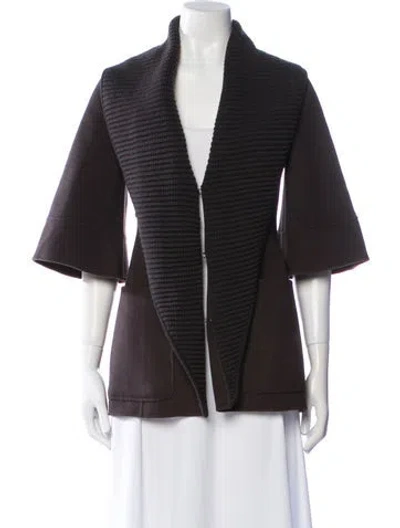 Pre-owned Mackage Leather Jacket In Brown