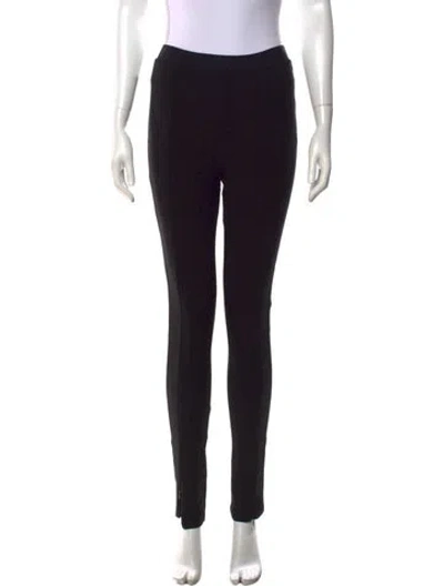 Pre-owned Mackage Leather Skinny Leg Pants In Black
