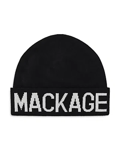 MACKAGE LOGO BEANIE