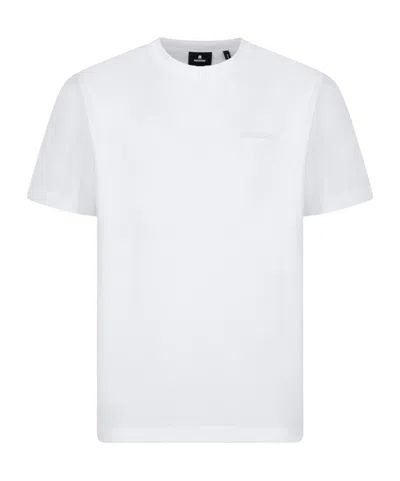 Mackage Logo Crew Neck T-shirt In White