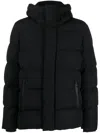 Mackage Logo-debossed Padded Jacket In Black
