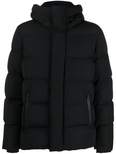 Mackage Logo-debossed Padded Jacket In Black
