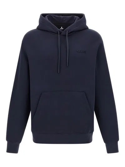 Mackage Hooded Sweatshirt With Drawstring And Pocket In Blue