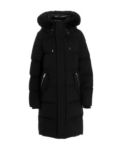 Mackage Black Antoine 2-in-1 Down Jacket In Black Fabric