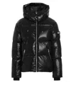 Mackage Kent Hooded Down Puffer Jacket In Black